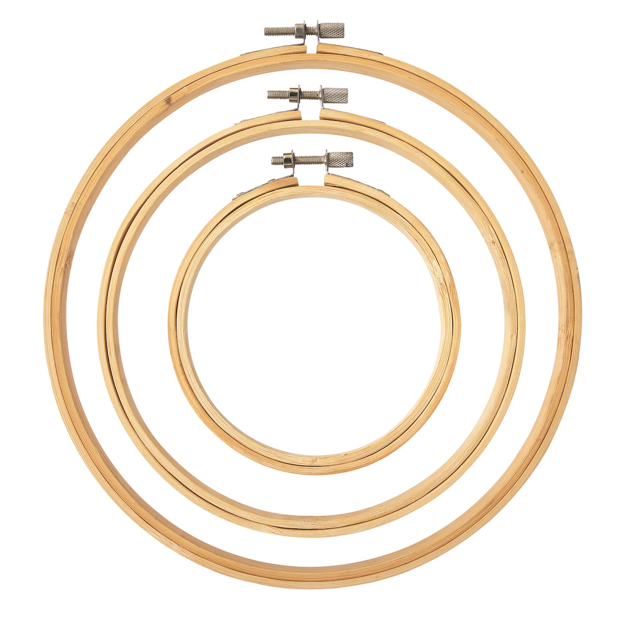Loops &#x26; Threads&#x2122; Bamboo Hoop Set